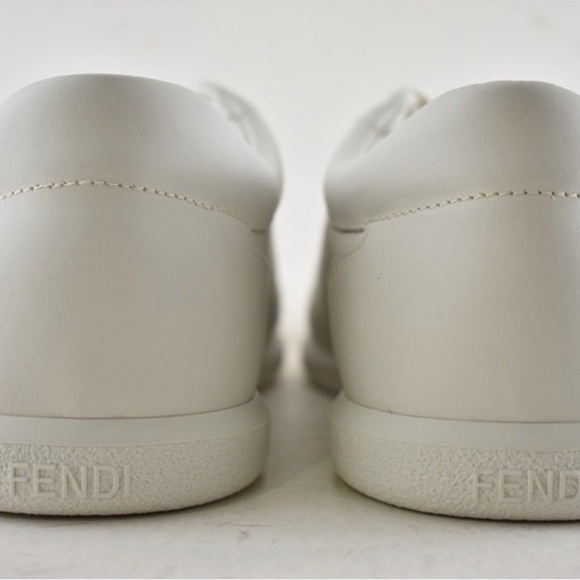 Fendi Men\'s Classic White Sneakers